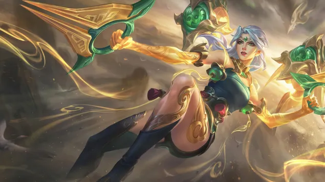 eagran speisialta lunar fairy kai'sa - league of legends (lol) ioslodail