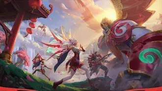 Lunar Mythmaker 2023 영웅 스킨 - 리그 오브 레전드(LOL) 4K 배경화면