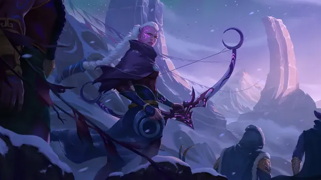 Lunari Cultist (Targon) - 英雄联盟 (LOL) 4K 壁纸