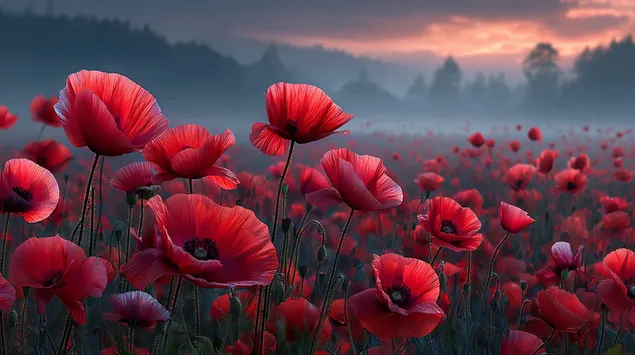 pairc poipin lush faoi speir ghorm breacadh an earraigh ioslodail