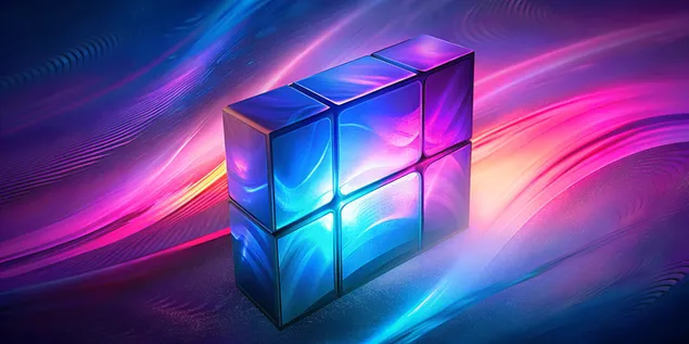 Lussuoso gradiente pastello luminoso con design moderno di Windows 11 4K sfondo