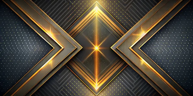 luksuzna crna pozadina sa zlatnim linijama na stranama u 3d stilu preuzmi