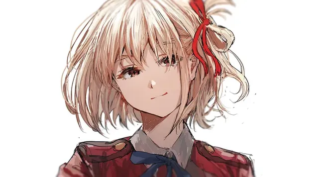 Lycoris Recoil - Chisato Nishikigi کاغذدیواری  4K