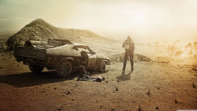 מקס הזועם - סרט כביש הזעם 4K טפט