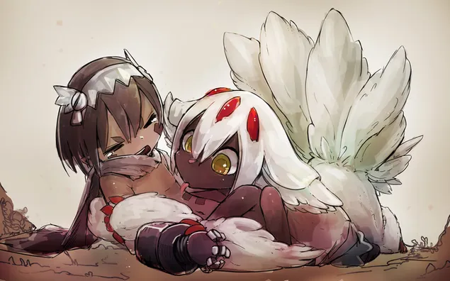 深渊制造 - Reg & Faputa 4K 壁纸