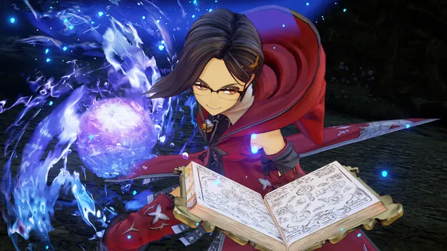 Magic Charging 'Rinwell' - Tales of Arise (videojoc d'anime) 4K fons de pantalla