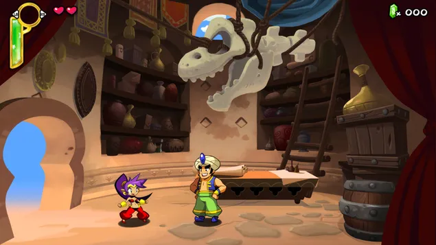 Magic Store of Shantae The Half-Genie Hero 4K bakgrunn