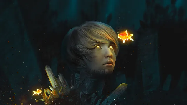 神奇的水世界和奇才兒童 4K 壁紙