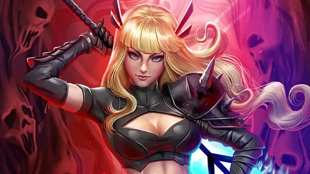 Magik (Illyana Rasputina) Marvel Superhero 4K kertas dinding