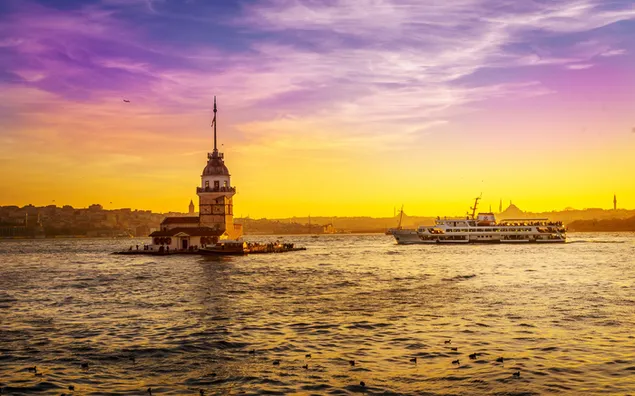 Maiden's Tower and Istanbul