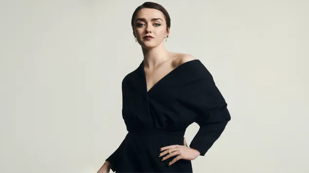 Hình nền Maisie Williams - Harpers Bazaar Chụp 4K