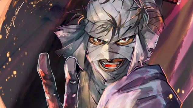 makoto shishio mestre espadachin de l'anime rurouni kenshin baixada