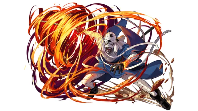 makoto shishio espadachin de rurouni kenshin baixada