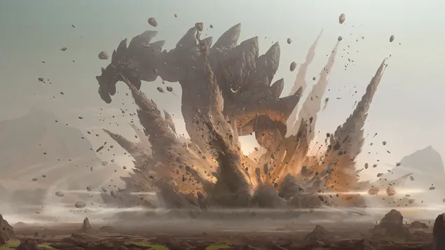 Malphite (Legends of Runeterra) - Liga Legenda [LOL] 4K wallpaper