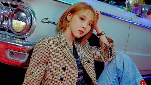 mamamoo's moonbyul ne fotosesionin ''dingga'' mv (2020) shkarkim