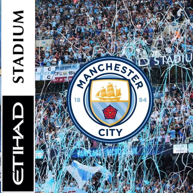 Manchester City FC Etihad Stadium plakat download