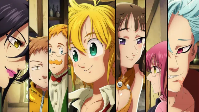 Manga - Seven Deadly Sins 4K wallpaper download Manga - Seven Deadly Sins 4K wallpaper download