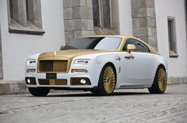 mansory rolls royce wraith 4K kertas dinding