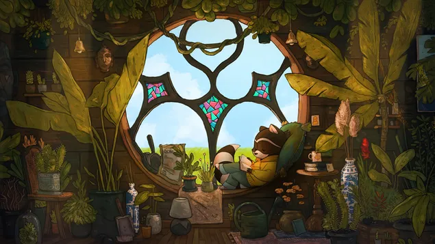 Mapache Lofi Art Chillhop descargar