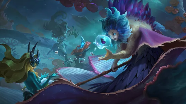 Marai Greatmother (Legends of Runeterra) - League of Legends (LOL) 4K טפט