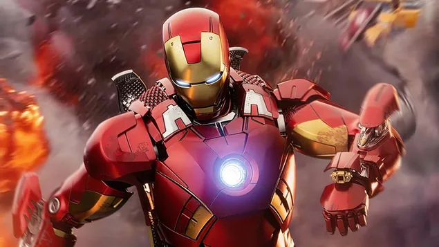 Marvel Action Hero : Iron Man 2K wallpaper
