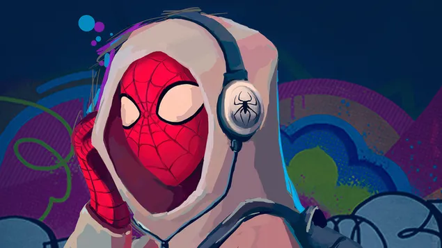 Marvel Comics - Hoddie Spider-Man met koptelefoon