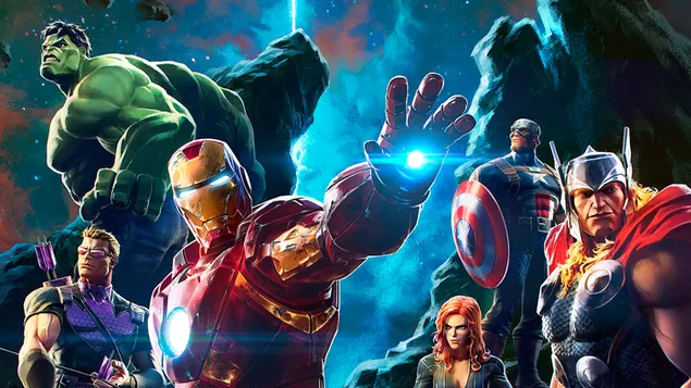 Marvel: Contest of Champions - Avengers 2K wallpaper