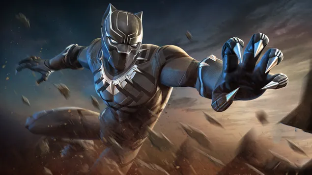 Marvel: Contest of Champions - Hero Black Panther HD wallpaper