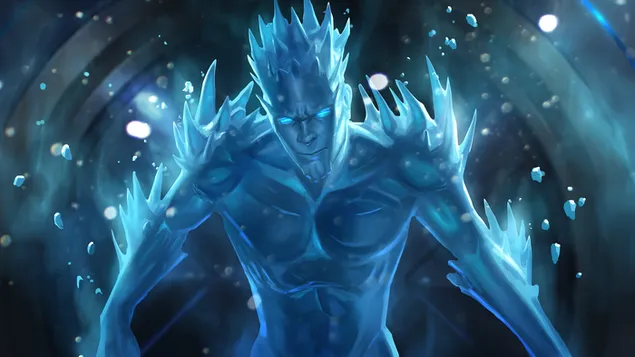 Marvel: Contest of Champions - Iceman 4K טפט