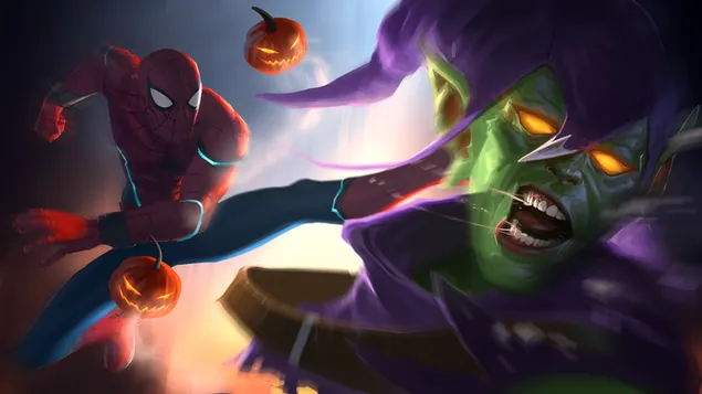 Marvel: Contest of Champions - Spiderman Vs Goblin 4K wallpaper