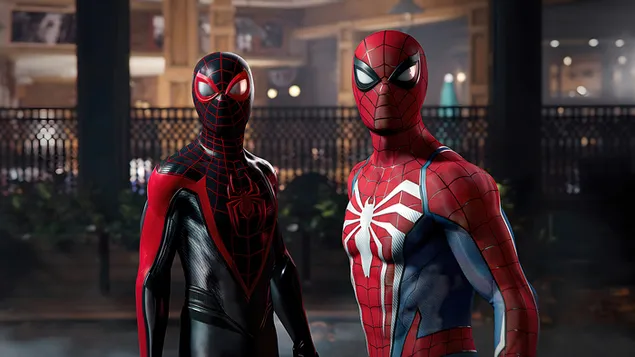 Marvel'in Örümcek Adam 2 - Morales ve Parker 4K duvar kağıdı