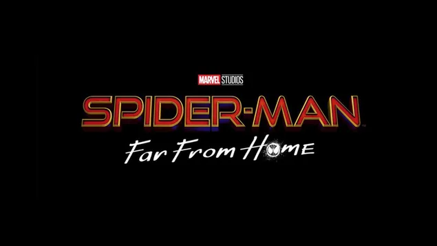 MARVEL STUDIOS Spider-Man: Far From Home Logo 2K sfondo