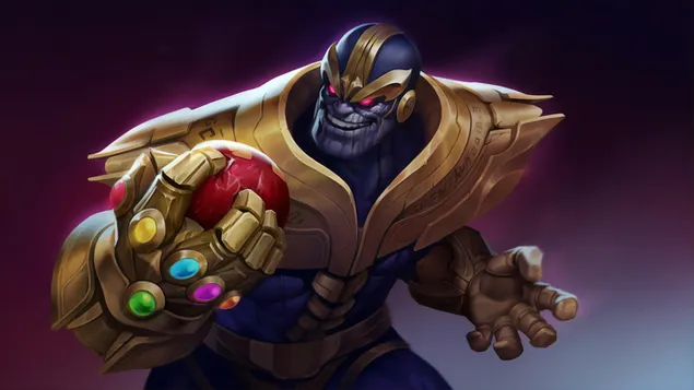 Marvel Supervillain - Thanos baixada