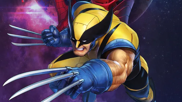 Marvel Ultimate Alliance 3: The Black Order (Wolverine) 8K kertas dinding