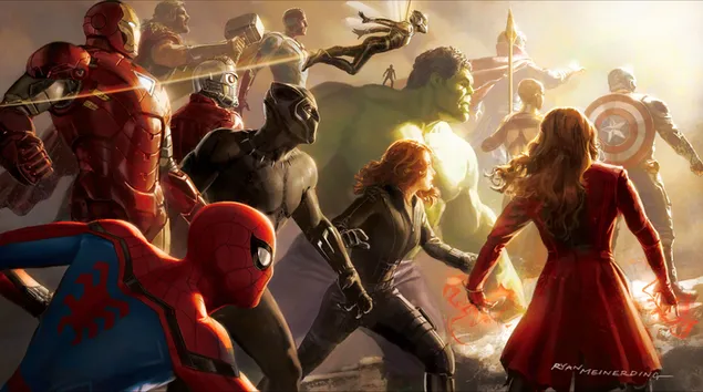 Marvel Universe 8K wallpaper