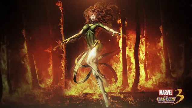 marvel vs capcom: fenice scarica