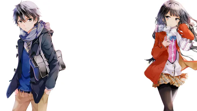 Masamune-kun no Revenge : Masamune Makabe & Aki Adagaki HD 壁纸