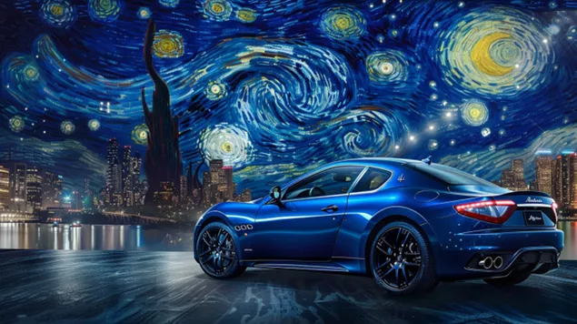 Maserati Gra Turismo: A Blend of Power and Elegance 8K wallpaper