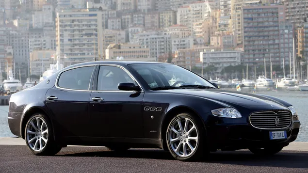 瑪莎拉蒂 Quattroporte 2004 02 HD 壁紙