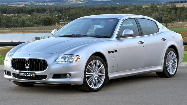 Maserati Quattroporte 2008 01 HD sfondo