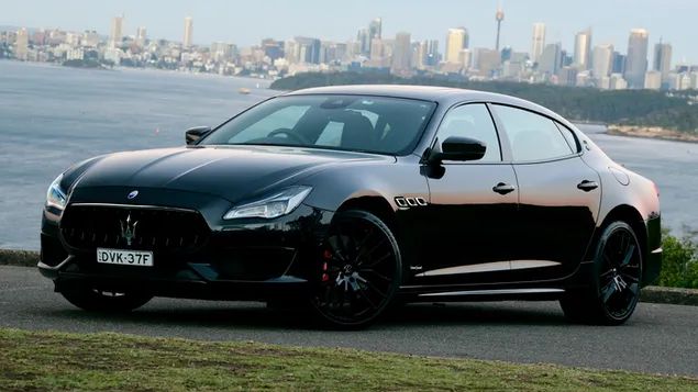 Maserati Quattroporte GTS GranSport Nerissimo Edition 2018 02 HD วอลเปเปอร์