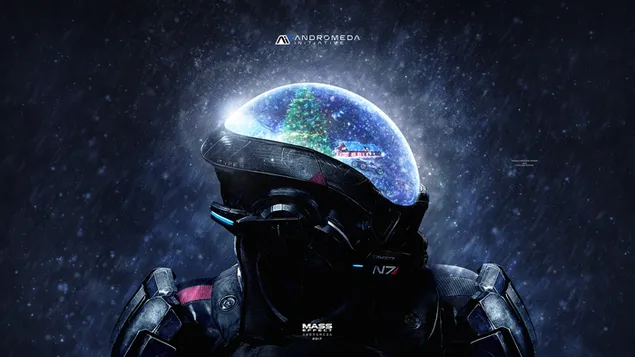 Efek Massa: Andromeda - Seni Konsep 4K wallpaper