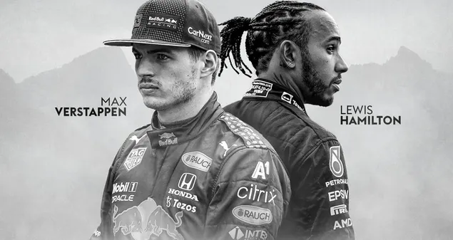 Max Verstappen & Lewis Hamilton - F1 unduhan