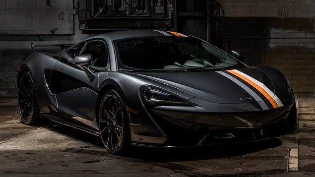 Taustakuva McLaren 570S Sarthe Grey -teema, MSO 2018 HD