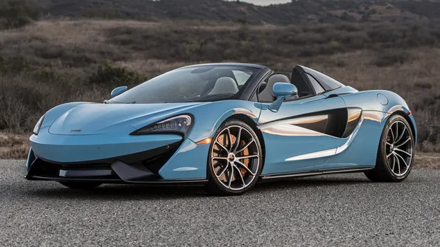 McLaren 570S Spider 2018 01 HD wallpaper download