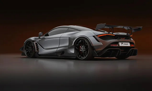 Mclaren 720 s achter