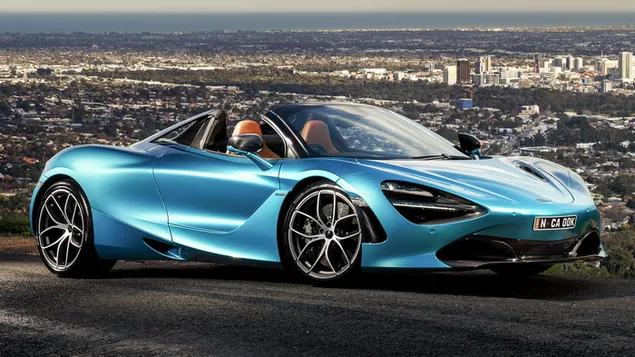 مک لارن 720S اسپایدر 2019 01 کاغذدیواری  HD