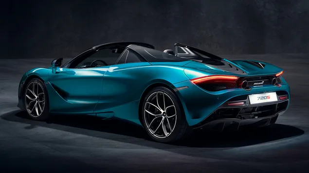 مک لارن 720S اسپایدر 2019 07 کاغذدیواری  HD