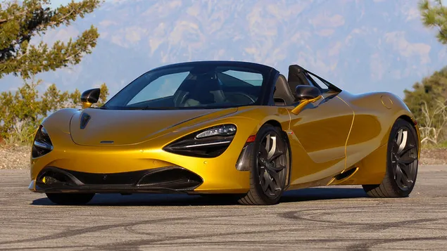 مک لارن 720S اسپایدر 2020 03 کاغذدیواری  HD