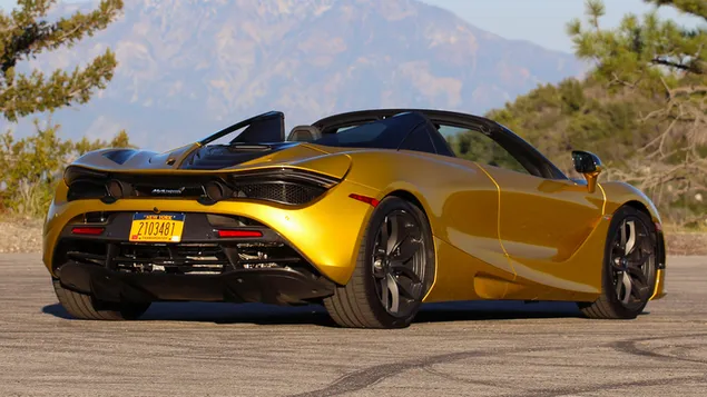 مک لارن 720S اسپایدر 2020 04 کاغذدیواری  HD